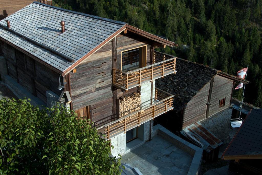 Hotel Montagne Alternative Orsières Zimmer foto