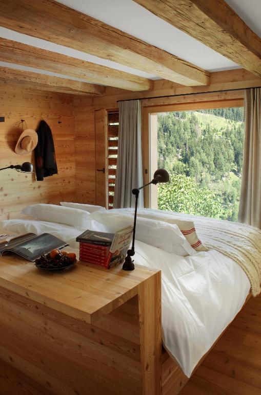 Hotel Montagne Alternative Orsières Zimmer foto