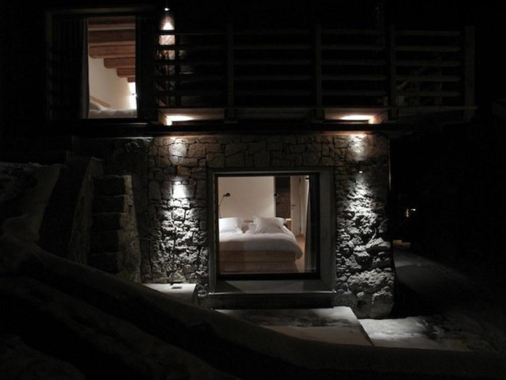 Hotel Montagne Alternative Orsières Zimmer foto